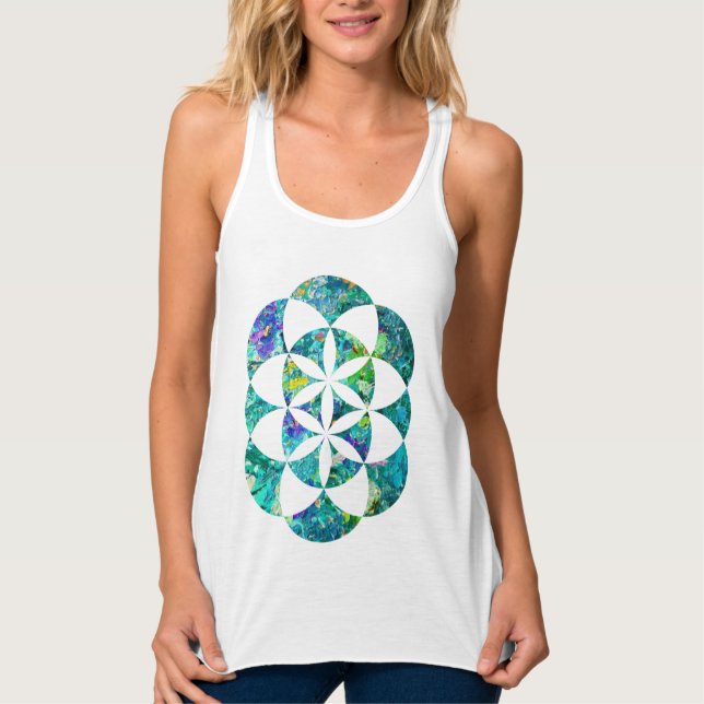 Kabbalah Tree of Life Tank Top (Front)