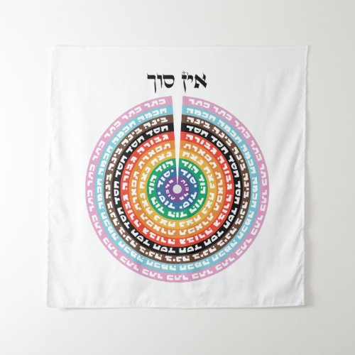 Kabbalistic Creation _ Hebrew Queer Sefirot  Tapestry