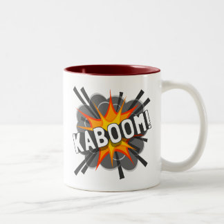 KABOOM! Two-Tone COFFEE MUG