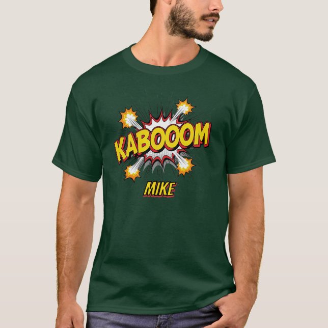 Kabooom Comic T-Shirt (Front)