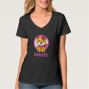 Kabosu Crypto Token Japanese Female Shiba Inu Doge T-Shirt