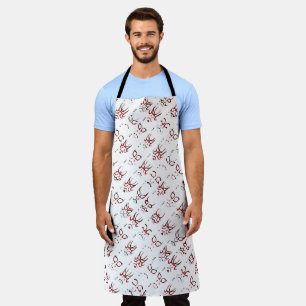 Kabuki Makeup Design Apron