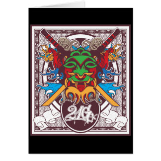 Kabuki Mask Cards