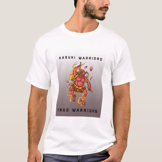 kabuki warrior, endo worrior T-Shirt (Front)