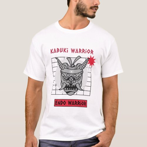 kabuki warrior endo worrior T_Shirt