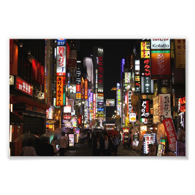 Kabukichō Tokyo Neons by Night, Japan Photo Print (Front)