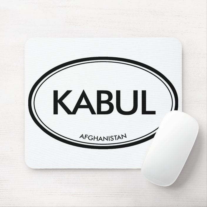 Kabul, Afghanistan Mousepad