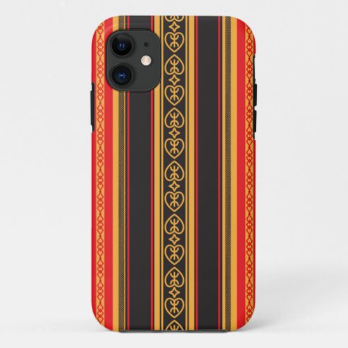 Kabyle el foudha z imazighen fabrics iPhone 11 case