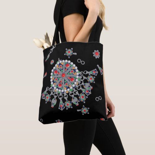 Kabyle jewelry tote bag