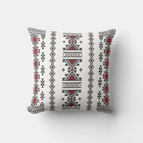 Kabyle Patterns Throw Pillow