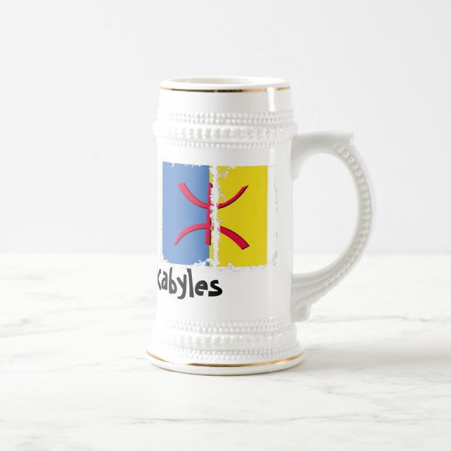 Kabylia flag Dirty 3 Box Stein (Right)