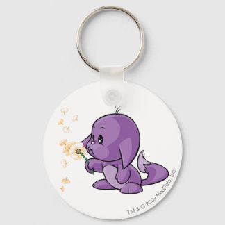 Kacheek Purple Keychain