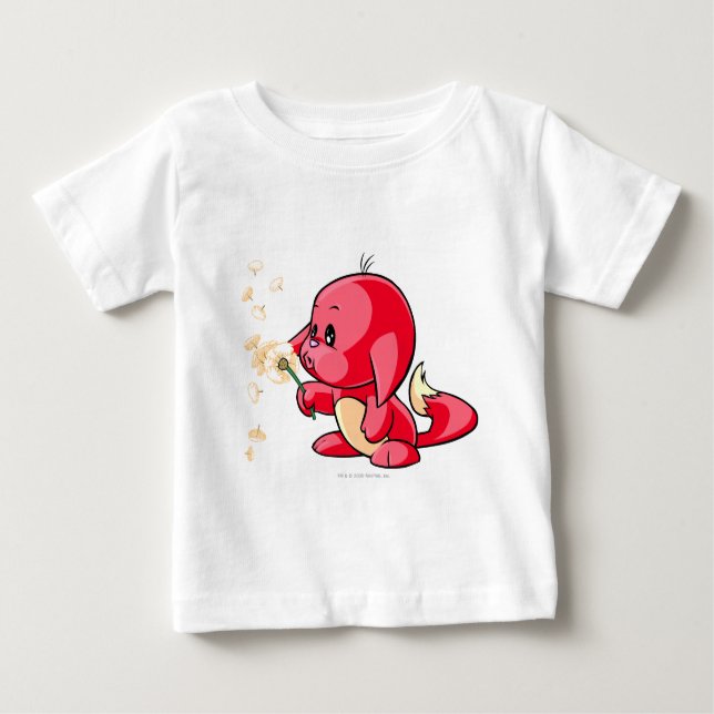 Kacheek Red Baby T-Shirt (Front)