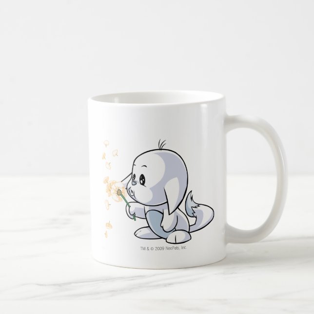Kacheek White Coffee Mug (Right)