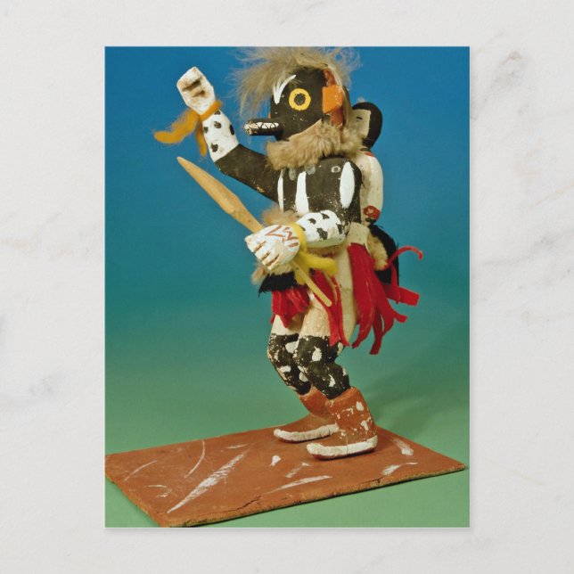 Kachina doll, Native American Postcard (Front)