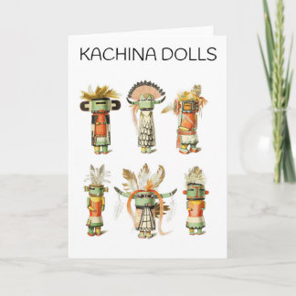 Kachina Dolls Card