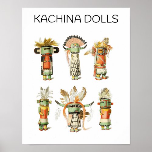 Kachina Dolls Poster