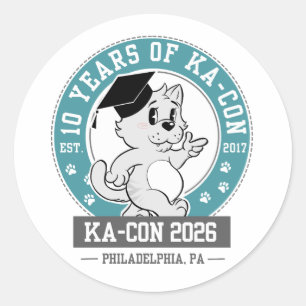 KACON 2026 Logo Stickers