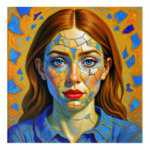 “Kaela” - Pattern of a Past Acrylic Print