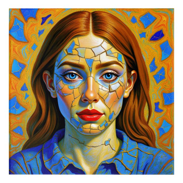 “Kaela” - Pattern of a Past Acrylic Print (Front)