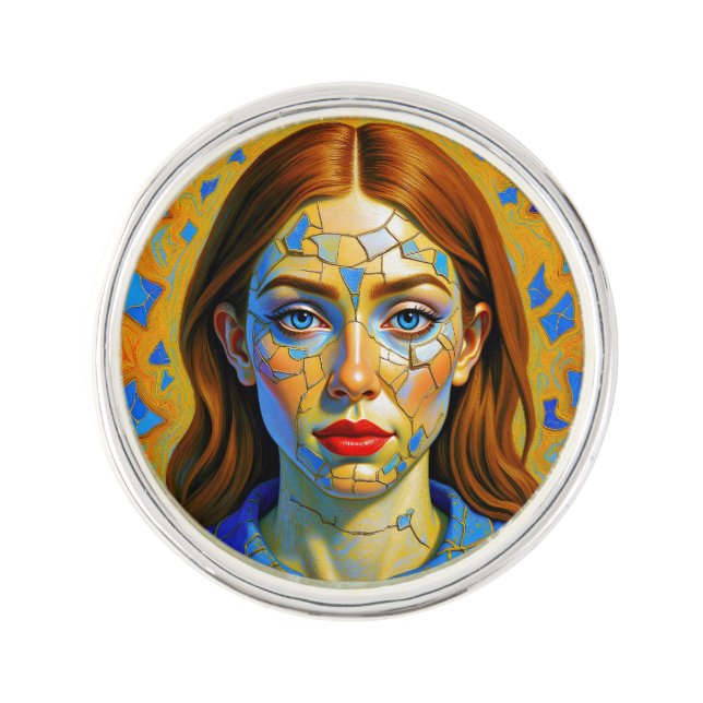 “Kaela” - Pattern of a Past Lapel Pin (Front)