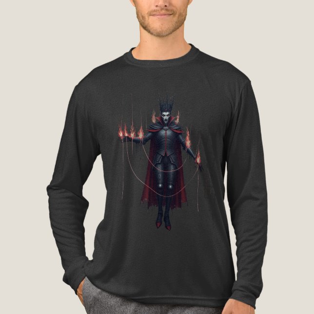 Kaelen The Flame-Wrought Regent Tri-Blend Shirt (Front)