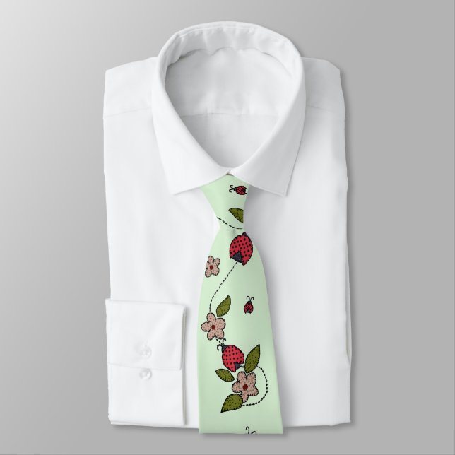 Käferparade Neck Tie (Tied)
