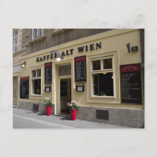 Kaffee Alt Wien, Vienna Austria Postcard