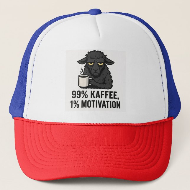 KAFFEMENSCH KAPPE TRUCKER HAT (Front)