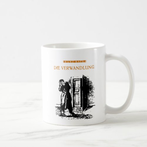 kafka white coffee mug