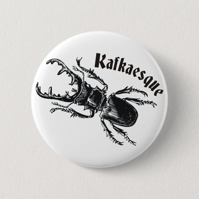 Kafkaesque Pinback Button (Front)