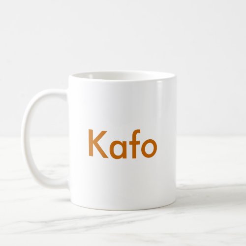 Kafo Coffee Mug