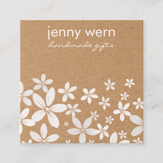 Kaft Business Card for Crafters | Handmade Artisan (Front)