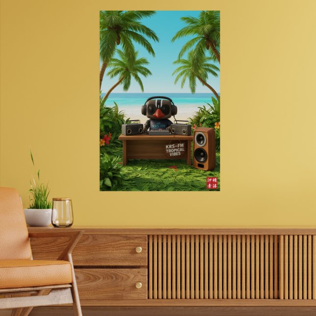 Kagu FM Radio  Poster (Living Room 2)
