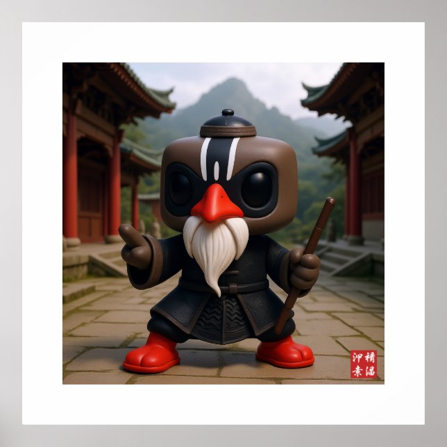 Kagu Old Kung Fu Master Poster (Front)