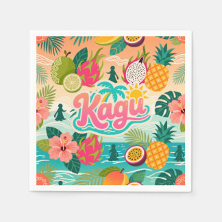 Kagu Tropical Tutti Frutti Napkins