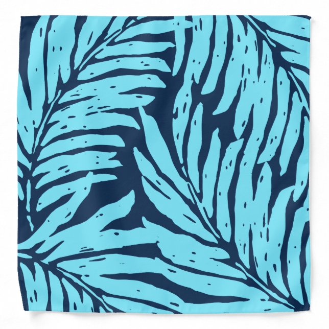 Kahanu Garden Hawaiian Palm Leaves Bandana (Front)