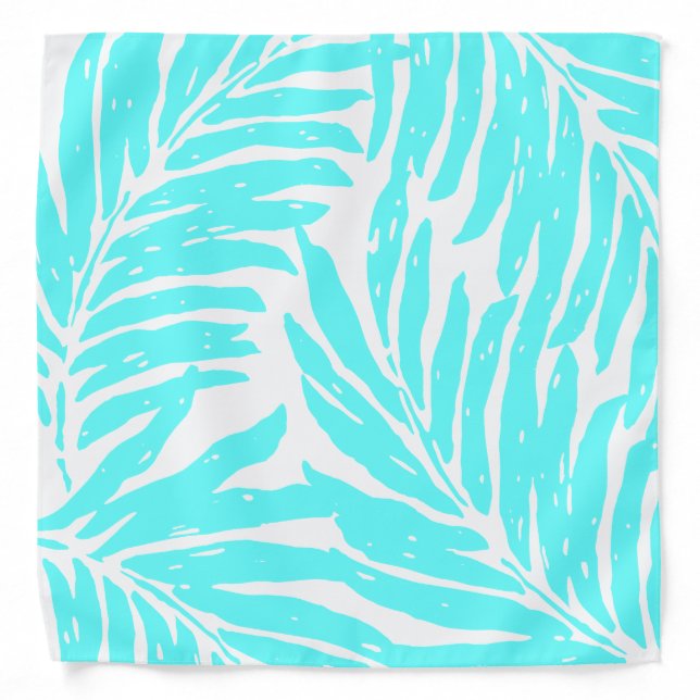 Kahanu Garden Hawaiian Palm Leaves Bandana (Front)