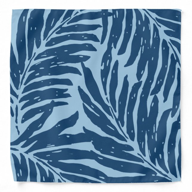 Kahanu Garden Hawaiian Palm Leaves Bandana (Front)