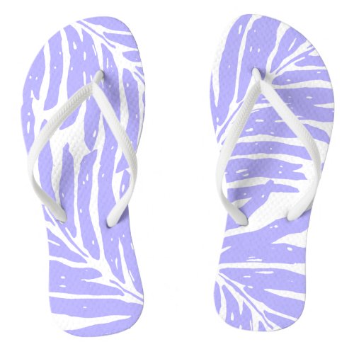 Kahanu Garden Hawaiian Palm Leaves Flip Flops