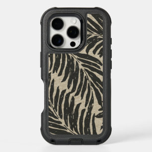Kahanu Palms Hawaiian Faux Linen Texture iPhone 16 Pro Case