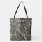 Kahanu Palms Hawaiian Linen Texture Beach Bag