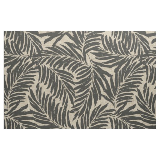 Kahanu Palms Hawaiian Linen Texture Fabric