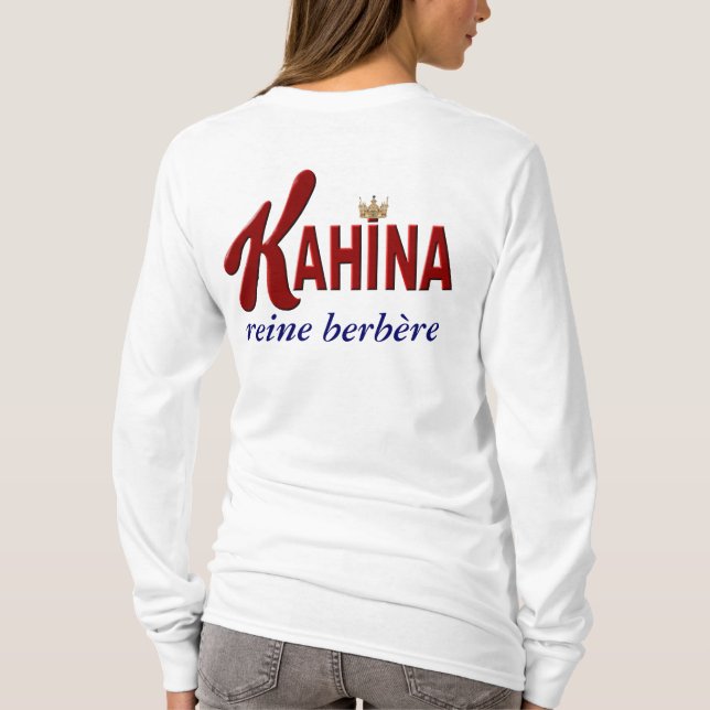 Kahina reine berbere T-Shirt (Back)