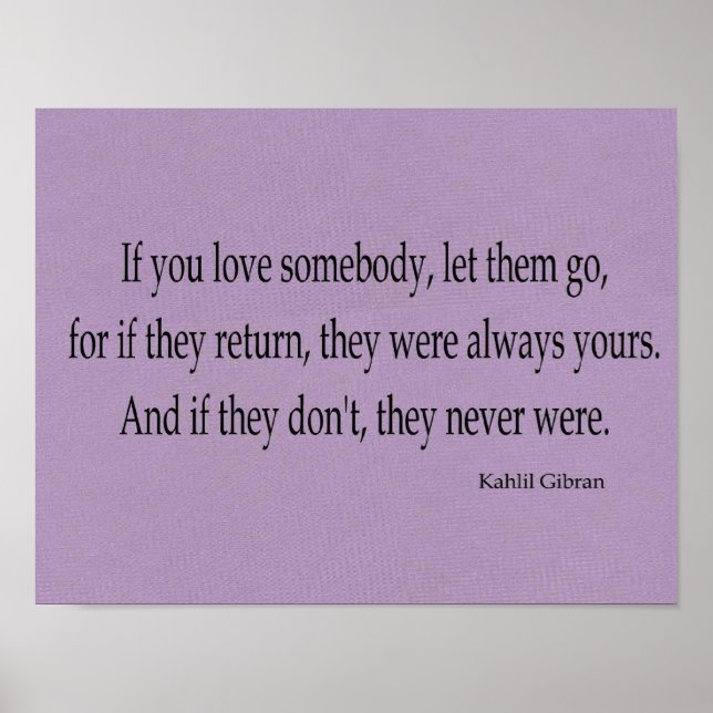 Kahlil Gibran Poster (Front)