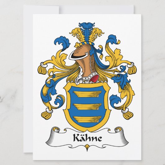 Kahne Family Crest (Front)
