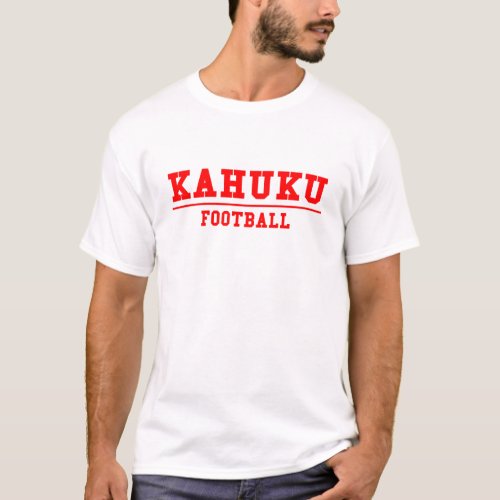 Kahuku Red Raiders Football T_Shirt