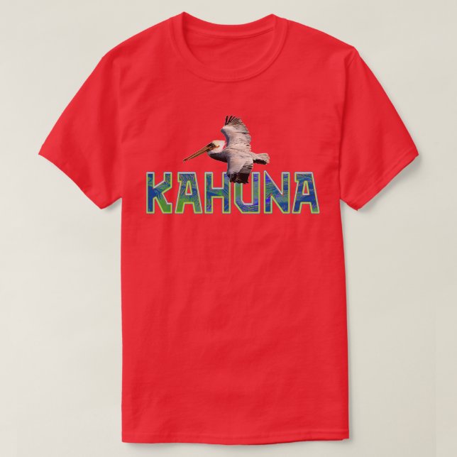Kahuna Pelican TShirt (Design Front)