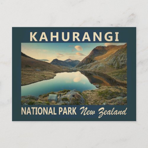 Kahurangi National Park New Zealand Vintage Postcard
