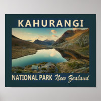 Kahurangi National Park New Zealand Vintage 